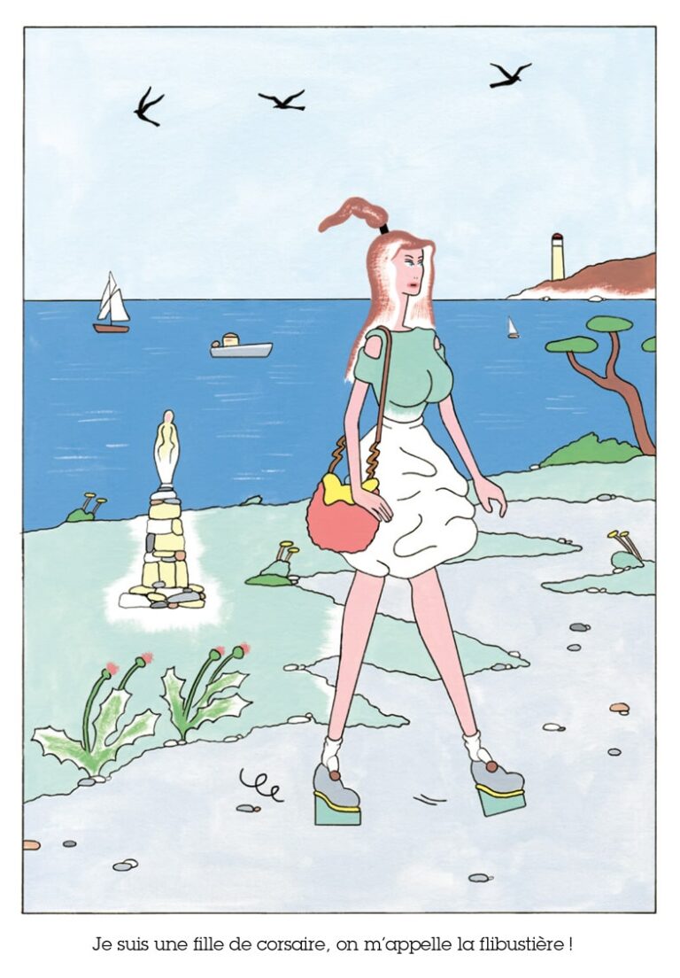 Page 1 de Coup de frein sur la côte, la bande dessinée de Roxane Lumeret dans la collection BD-CUL