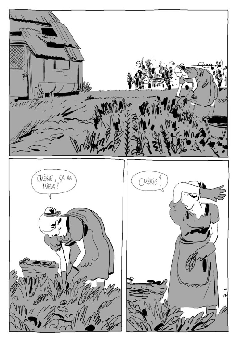 Page 2 de la bande dessinée Les Melons de la colère de Bastien Vivès